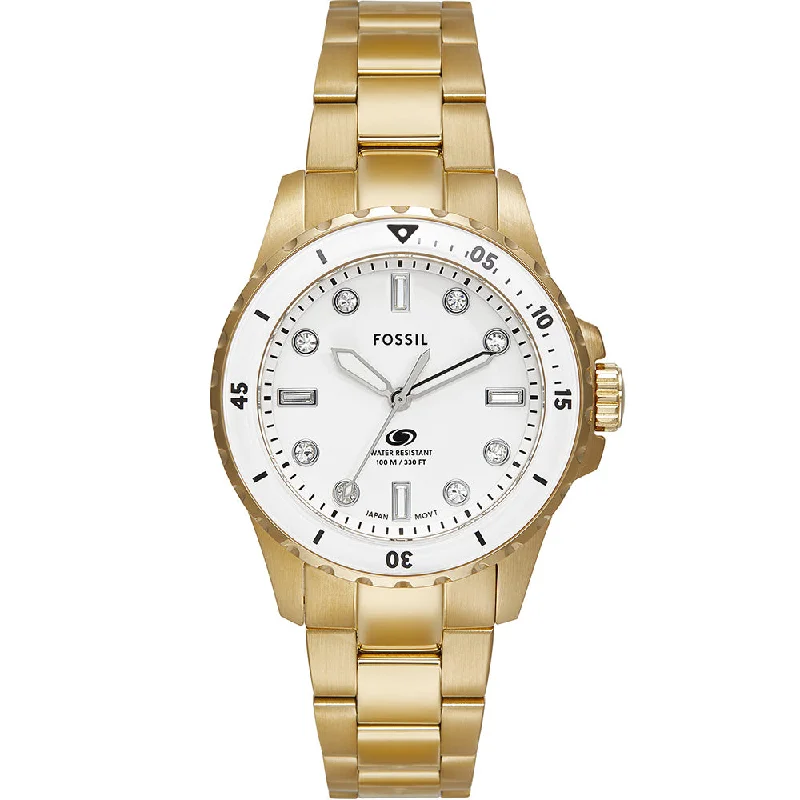 Men's Engagement Style Digital Watches-Fossil Blue ES5350
