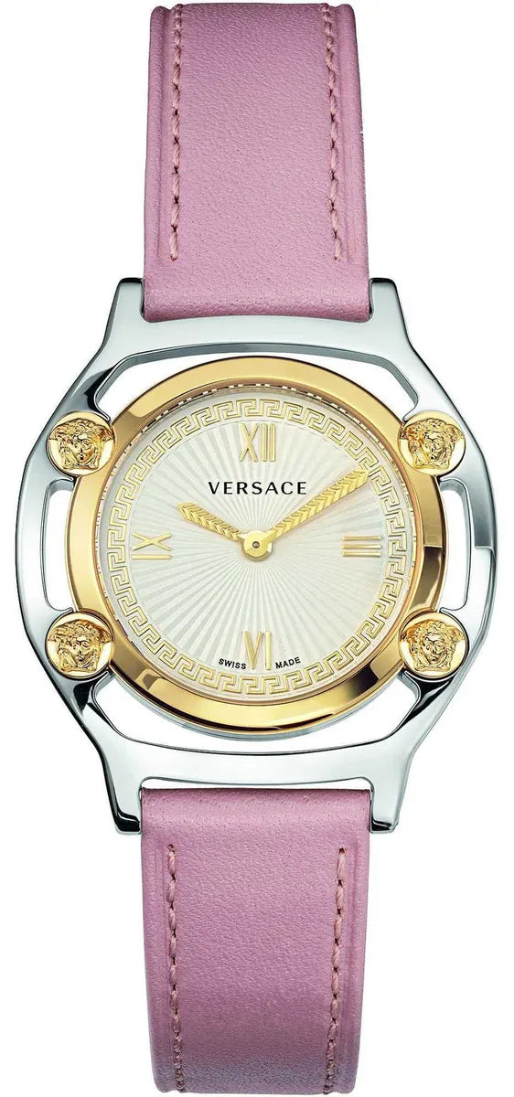 Men's Swiss Watch Party Wear Edition-Versace Ladies Watch Medusa Frame Pink VEVF00220