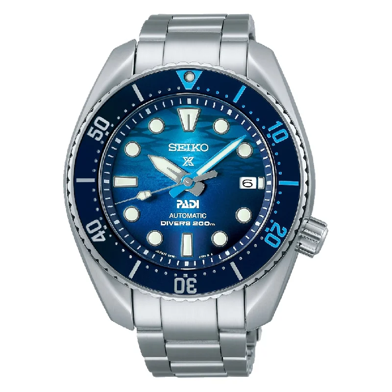 Men's Solar Powered Design Sports Watches-Orologio Seiko Prospex SPB375J1 Sumo Padi blu degradè
