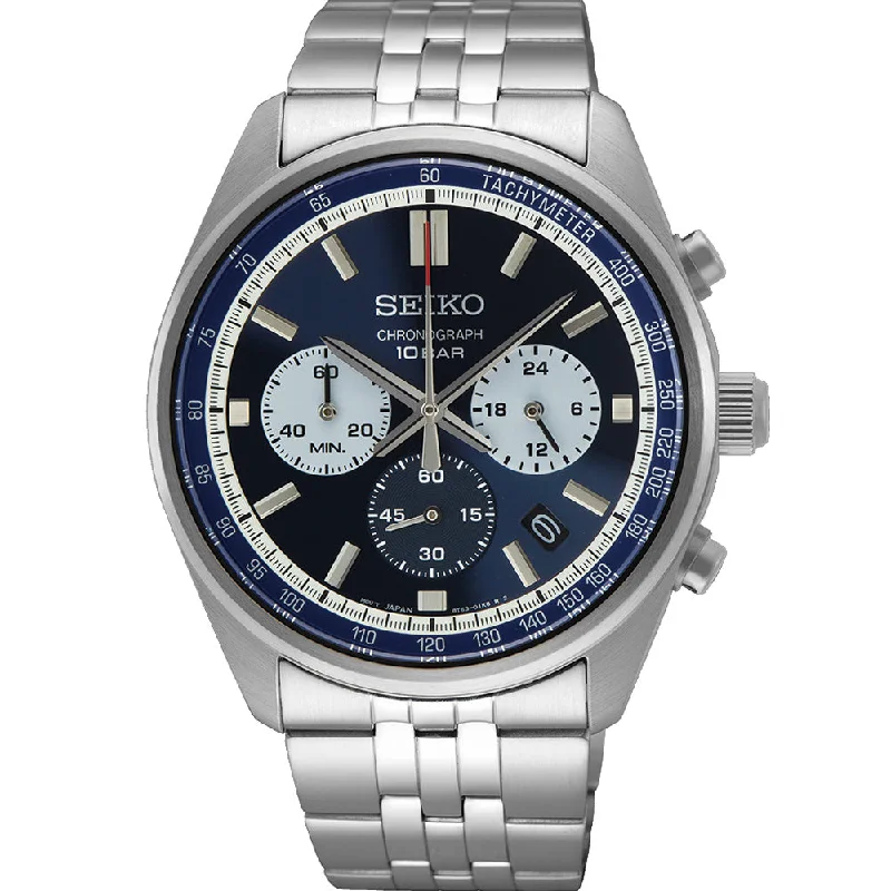 Men's Chronograph Watches with Unique Features -Seiko Essential SSB427P Chronograph