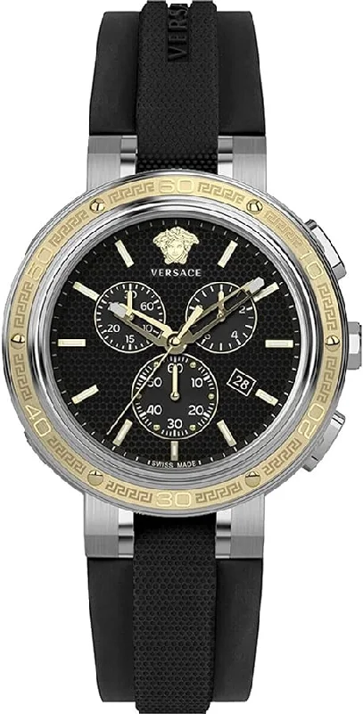 Men's Swiss Spring Edition-Versace Men's Watch V-Extreme Pro 46mm Black VE2H00221