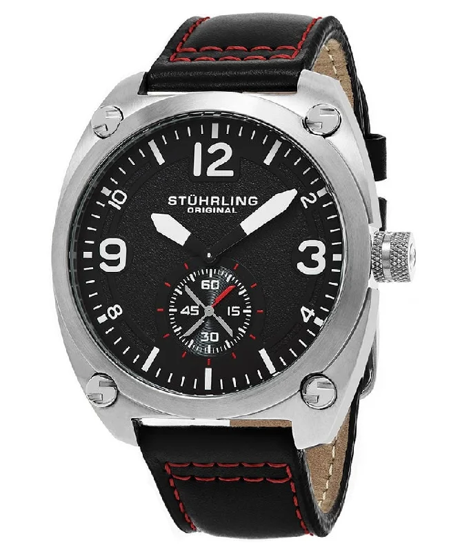 Men's Field Watches Large Size Edition-Tuskegee 581 Quartz 45mm Aviator