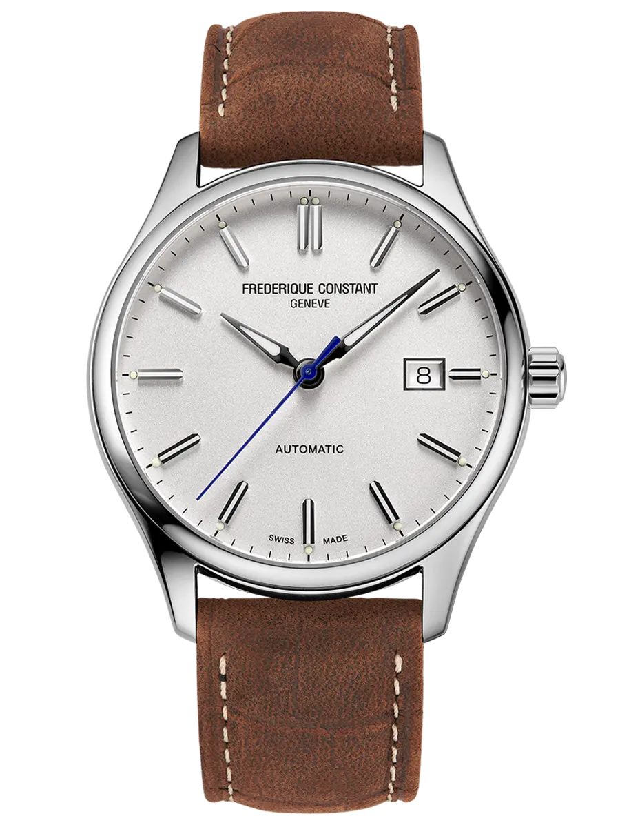 Men's Hybrid Design Men's Watches-Frederique Constant Men's Watch Classics Index Steel Brown FC-303NS5B6 Men's Hybrid Design Men's Watches-Frederique Constant Men's Watch Classics Index Steel Brown FC-303NS5B6
