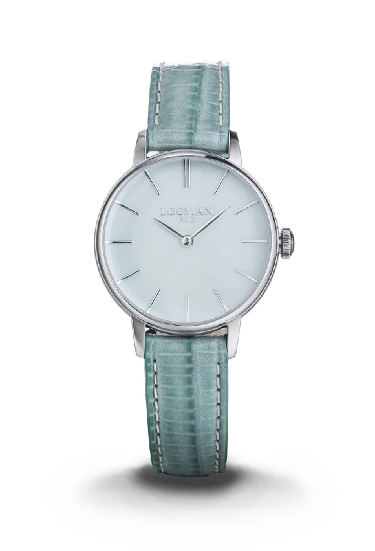 Women's Hybrid Style Mechanical Watches-Locman 1960 donna turchese pelle 0253A12A-00GANKPG Women's Hybrid Style Mechanical Watches-Locman 1960 donna turchese pelle 0253A12A-00GANKPG