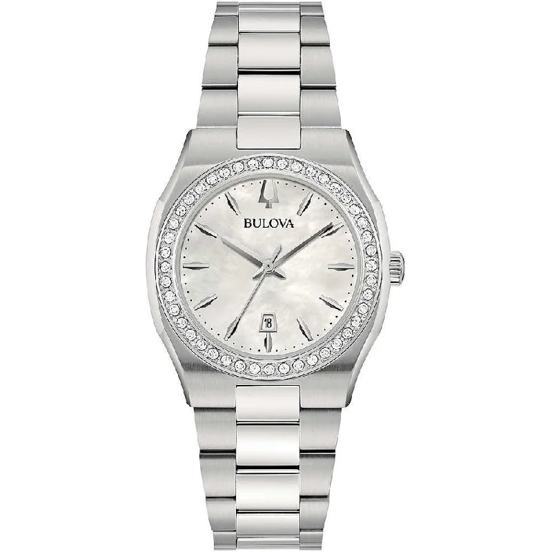 Women's Handmade Design Mechanical Watches-Orologio Bulova 96R245 da donna Surveyor diamanti Women's Handmade Design Mechanical Watches-Orologio Bulova 96R245 da donna Surveyor diamanti