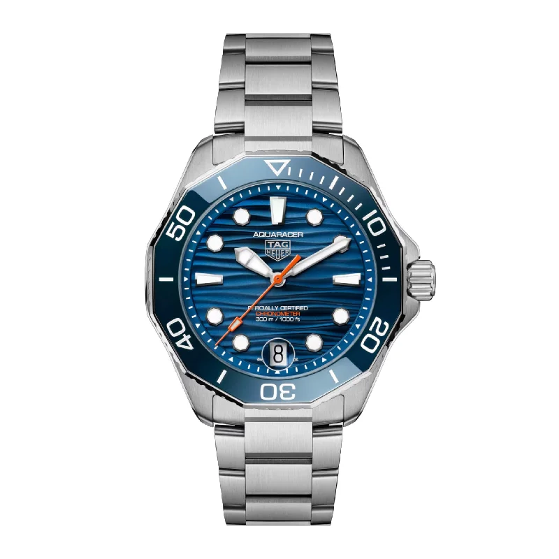 Men's Swiss Designer Edition-Tag Heuer Aquaracer Professional 300 Men's Blue Watch WBP5111.BA0013