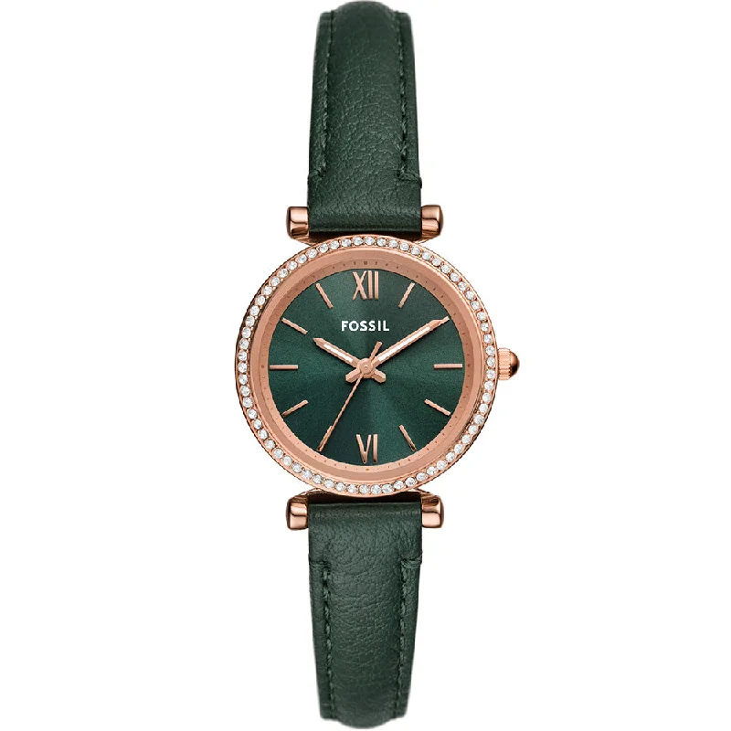 Men's Kinetic Design Digital Watches-Fossil ES5370 Carlie
