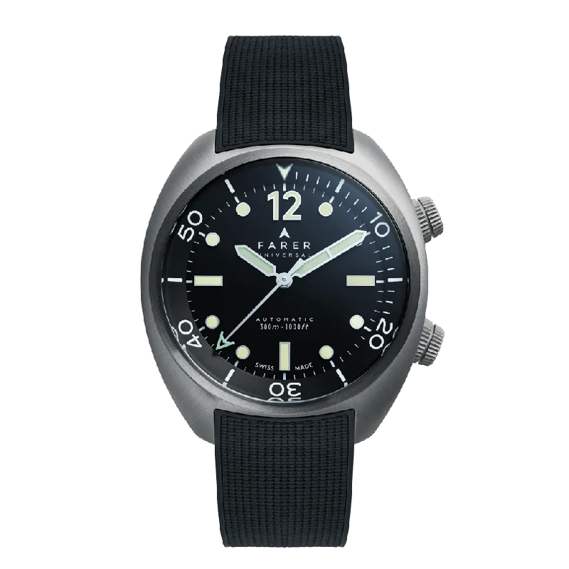 Men's Dive Watches with White Dial -Endeavour Titanium Series II
