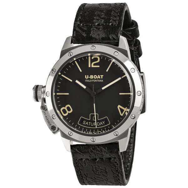 Men's Vintage Design Men's Watches-U-Boat 8890 Classico 40mm Vintage Men's Watch