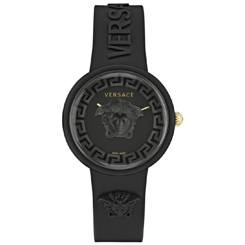 Men's Swiss Automatic Wind Edition-Versace Medusa Pop Ladies Black Watch VE6G00223