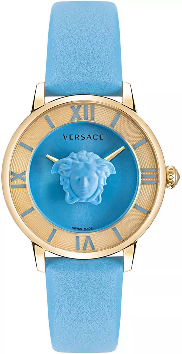 Men's Swiss Watch Supplier-Versace Ladies Watch La Medusa Blue VE2R00622