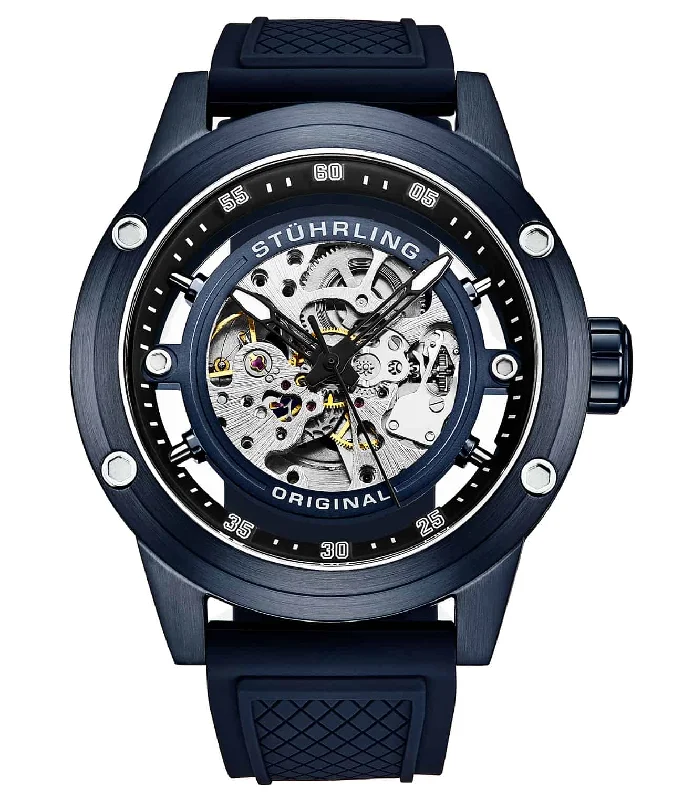 Blue Dial/Blue Case/Blue Rubber Strap