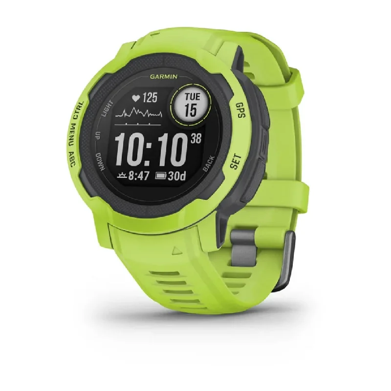 Men's Personalized Style Sports Watches-Orologio Garmin Instinct 2 electric lime 010-02626-01