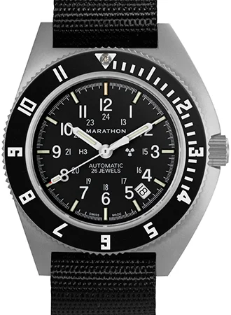 Men's Push-Pull Crown Field Watches-Pilot’s Navigator Stainless Steel Automatic (SSNAV-D Auto) - Ballistic Nylon Ref. WW194030SS-0101 Men's Push-Pull Crown Field Watches-Pilot’s Navigator Stainless Steel Automatic (SSNAV-D Auto) - Ballistic Nylon Ref. WW194030SS-0101