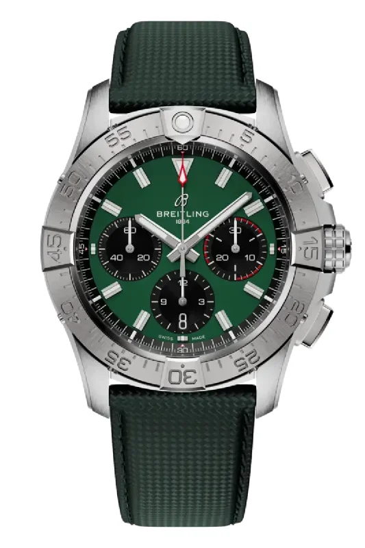 Men's Analog Style Dress Watches-Breitling Avenger B01 Chronograph 42 AB0146101L1X1 Men's Analog Style Dress Watches-Breitling Avenger B01 Chronograph 42 AB0146101L1X1