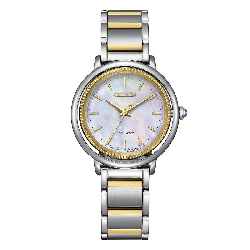 Women's Retro Style Mechanical Watches-Orologio da donna Citizen Arcly EM1104-83D bicolore madreperla Women's Retro Style Mechanical Watches-Orologio da donna Citizen Arcly EM1104-83D bicolore madreperla