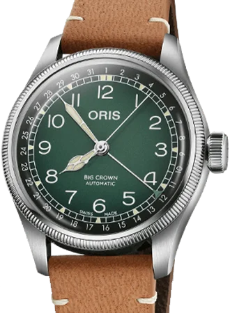 Men's Field Watches Movement Replacement-Big Crown X Cervo Volante Green Ref. 01 754 7779 4067-Set