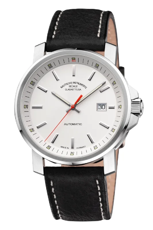 Men's Hybrid Design Dress Watches-Mühle Glashütte 29er Big M1-25-31-LB