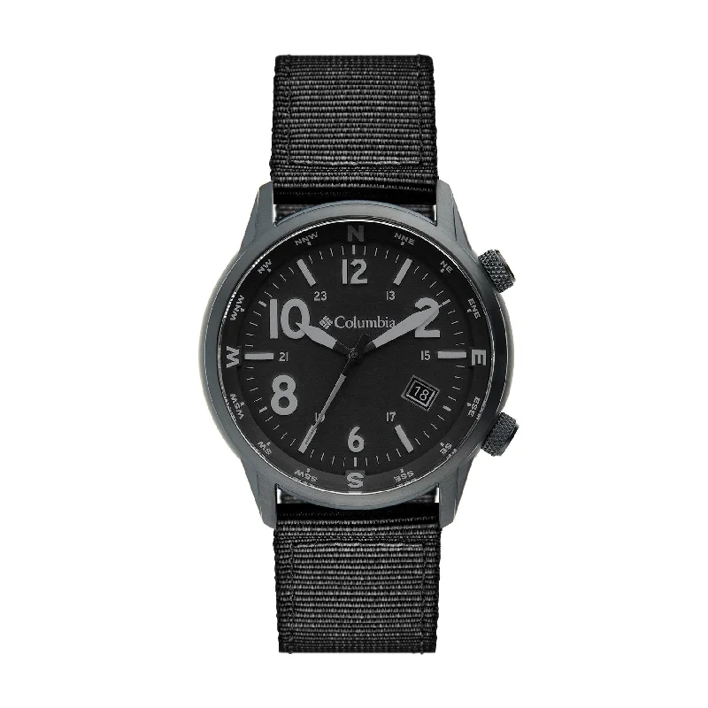 Unisex German Made Watches-Columbia Black Outbacker Watch CSC01-004