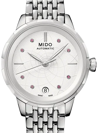 Men's Mechanical Movement Style Dress Watches-Rainflower Pink Sapphire Ladies Ref. M043.207.11.011.00