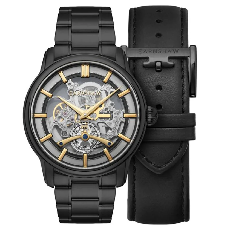 Men's Elegant Style Dress Watches-Thomas Earnshaw Men's All Void Longtitude Watch ES-8126-55