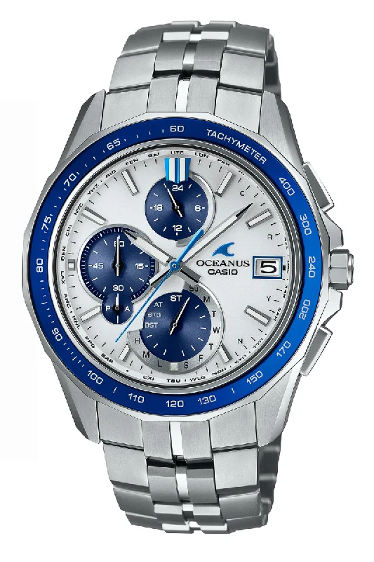 Men's Office Wear Style Dress Watches-Oceanus "Manta" S7000 Series OCW-S7000D-7A