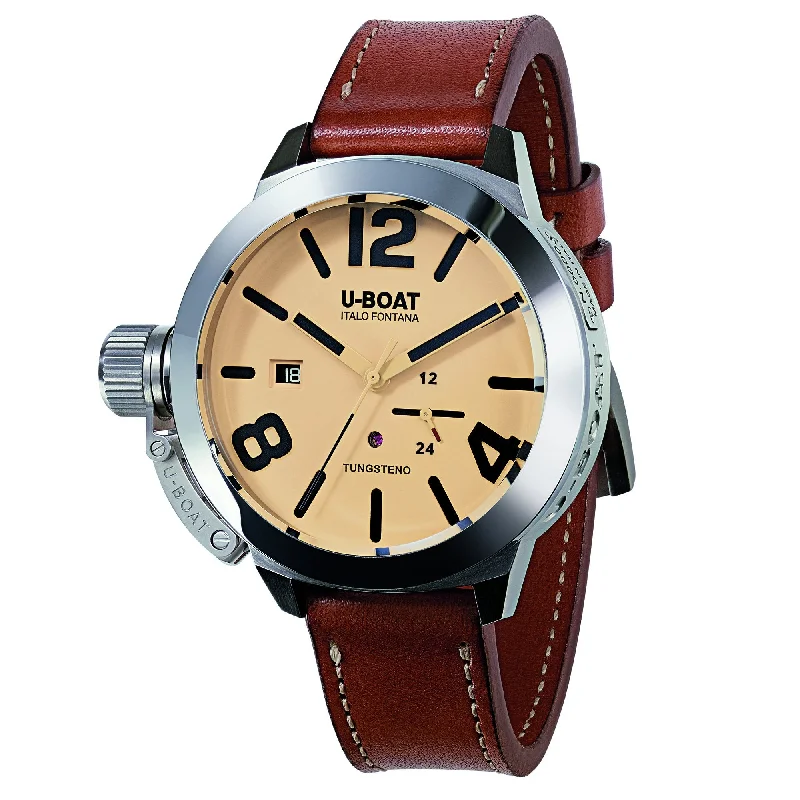 Men's Gift Design Men's Watches-U-Boat 8071 Men's Brown Classico Watch