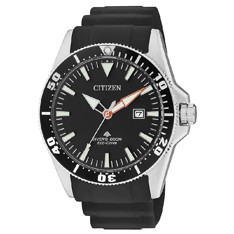 Men's International Brand Sports Watches-Orologio Citizen BN0100-42E Promaster acciaio e gomma nero