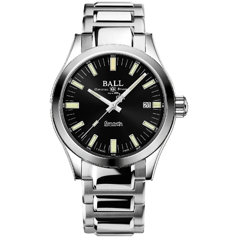 Men's Swiss Luxury Edition-Ball Engineer M Marvelight (40mm) Men's Black Watch NM9032C-S1CJ-BK