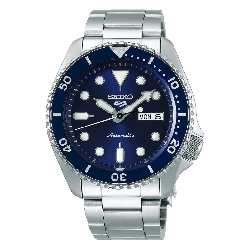 Men's Bluetooth Connectivity Sports Watches-Orologio da uomo Seiko 5 sports SRPD51K1 blu Men's Bluetooth Connectivity Sports Watches-Orologio da uomo Seiko 5 sports SRPD51K1 blu