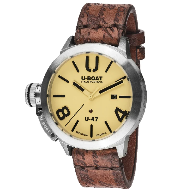 Men's Elegant Design Men's Watches-U-Boat 8106 Classico U-47 AS2 Men's Watch