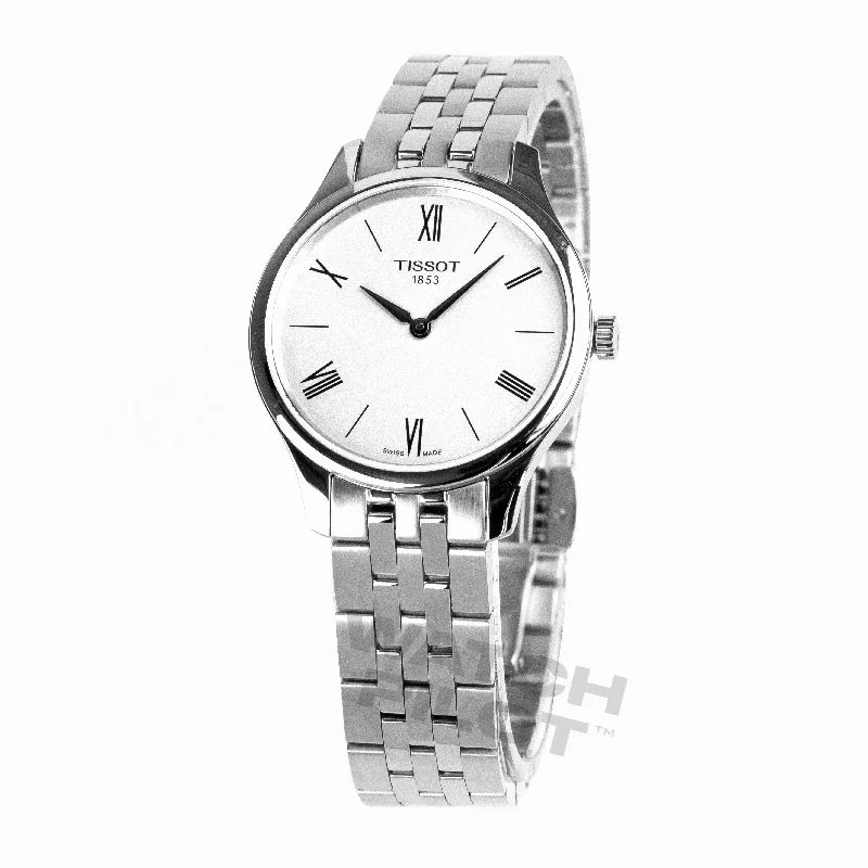 Men's Classic Watch Special Edition-Tissot Ladies Watch Tradition 55 T-Classic 31mm White T0632091103800