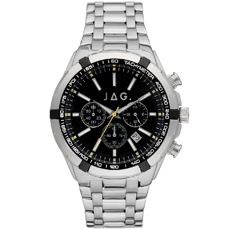 Men's French Made Design Sports Watches-Jag Boss J2396A Chronograph