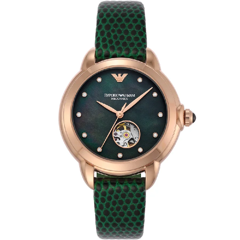 Men's Luxury Mechanical Watches-Emporio Armani AR60073 Mia Automatic