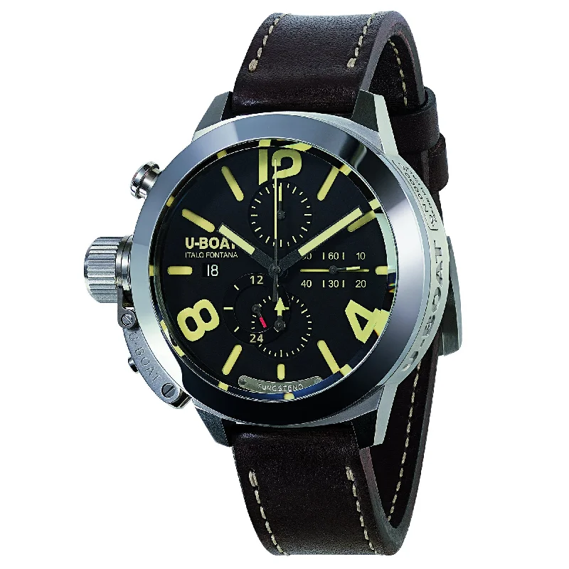 Men's Birthday Design Men's Watches-U-Boat 8075 Men's Brown Classico Watch
