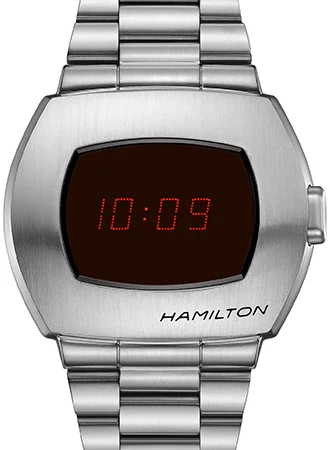 Men's Quartz Watch Manufacturer-American Classic PSR Digital Quartz Steel Ref. H52414130 Men's Quartz Watch Manufacturer-American Classic PSR Digital Quartz Steel Ref. H52414130