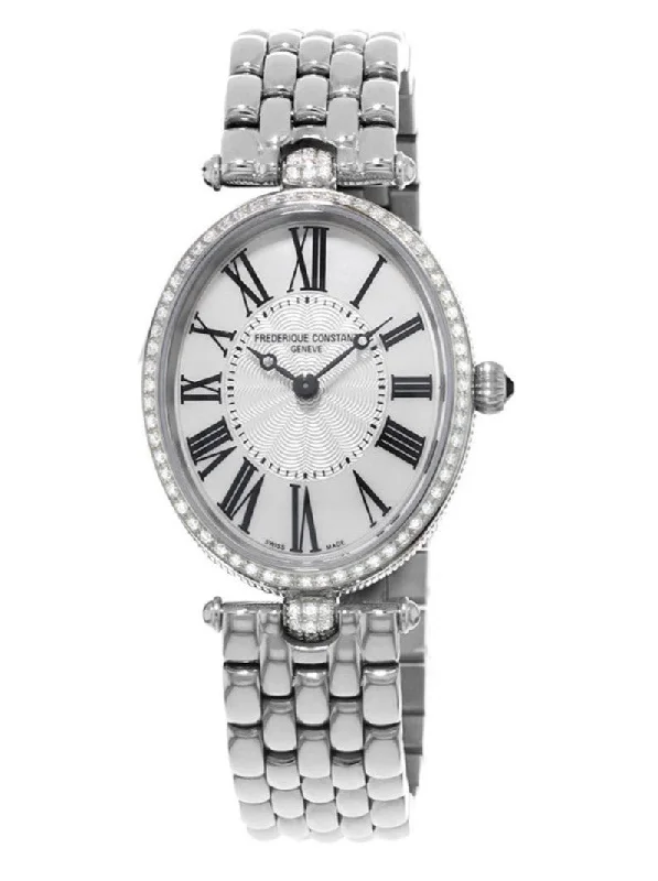 Men's Swiss Digital Edition-Frederique Constant Ladies Watch Art Deco Oval Mother of Pearl FC-200MPW2VD6B