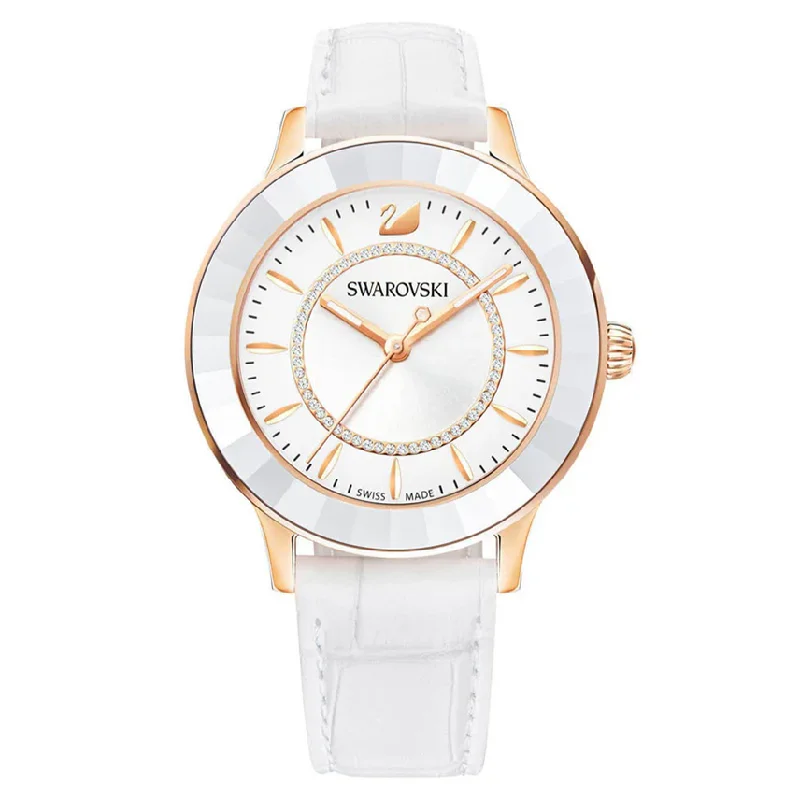 Men's Swiss Casual Wear Edition-Swarovski Watch Octea 39mm Rose Gold 5414416