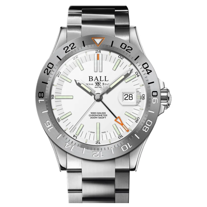 Men's Swiss Autumn Edition-Ball Engineer III Outlier Limited Edition Watch White DG9000B-S1C-WH Men's Swiss Autumn Edition-Ball Engineer III Outlier Limited Edition Watch White DG9000B-S1C-WH