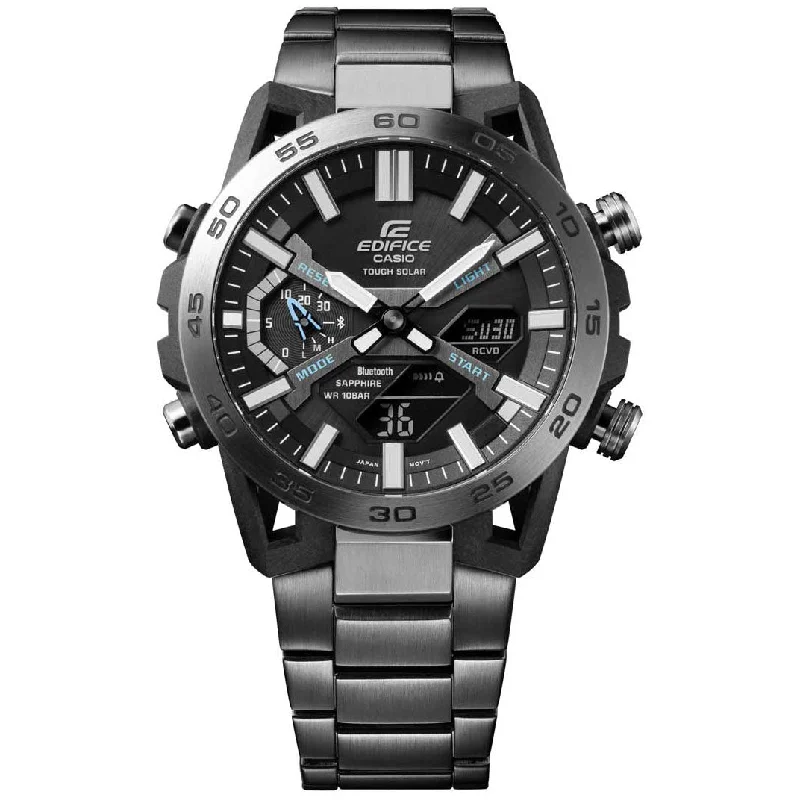 Unisex Personalized Design Watches-Casio Edifice Smart Men's Black Watch ECB-2000DC-1AEF Unisex Personalized Design Watches-Casio Edifice Smart Men's Black Watch ECB-2000DC-1AEF