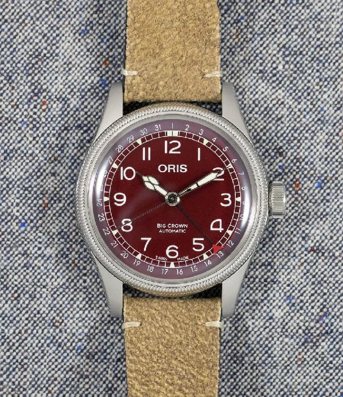 Men's Heart Rate Monitoring Digital Watches-Big Crown Pointer Date
