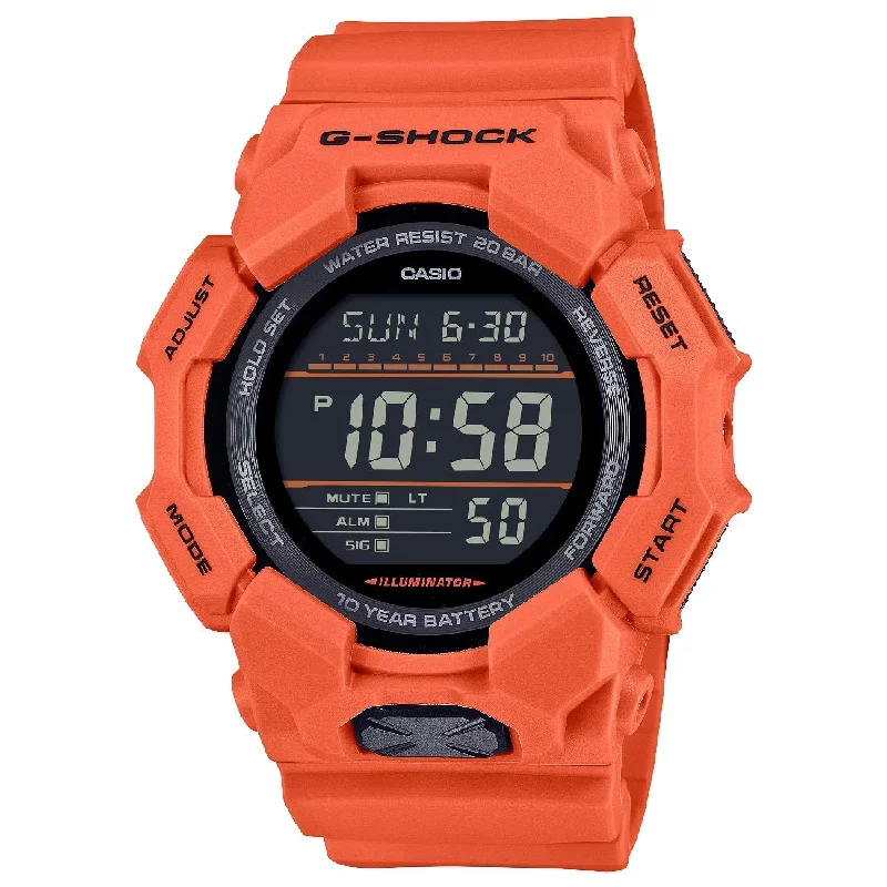 Men's European Made Sports Watches-Orologio Casio G-Shock GD-010-4ER rosso digitale