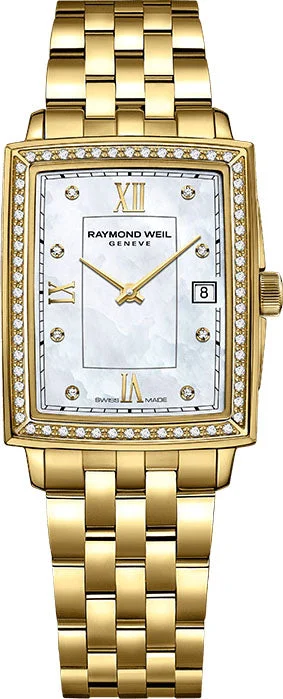 women's Raymond Weil magnifying watches -Raymond Weil Toccata Rectangle Diamond