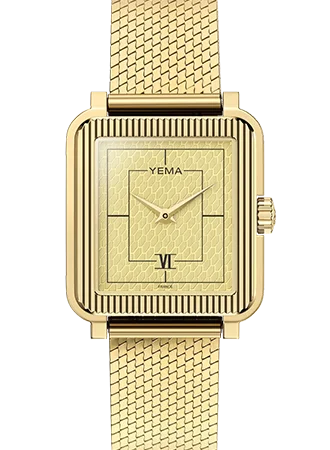 Women's Casual Wear Design Mechanical Watches-Radiance Quartz Gold