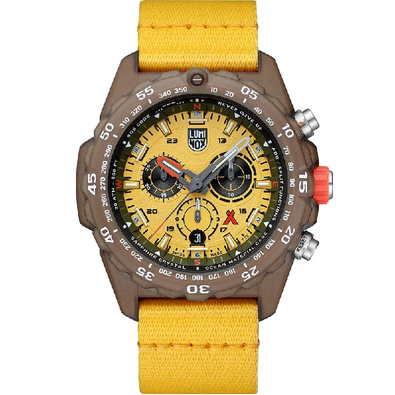 Durable Men's Dive Watches -Luminox XB3745ECO Bears Grylls Survival ECO Master