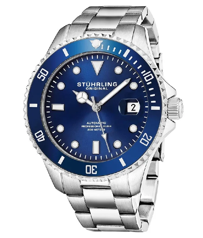 Blue Dial/Silver Case/Silver Bracelet