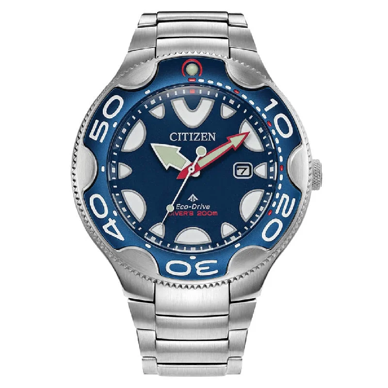 Men's Romantic Dinner Style Men's Sports Watches-Orologio Citizen Orca BN0231-52L Promaster acciaio blu Men's Romantic Dinner Style Men's Sports Watches-Orologio Citizen Orca BN0231-52L Promaster acciaio blu