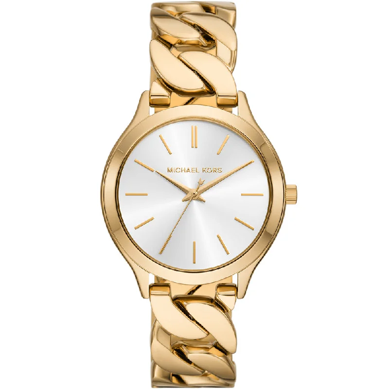 Men's Eco-Drive Digital Watches-Michael Kors Slim Runway MK7472