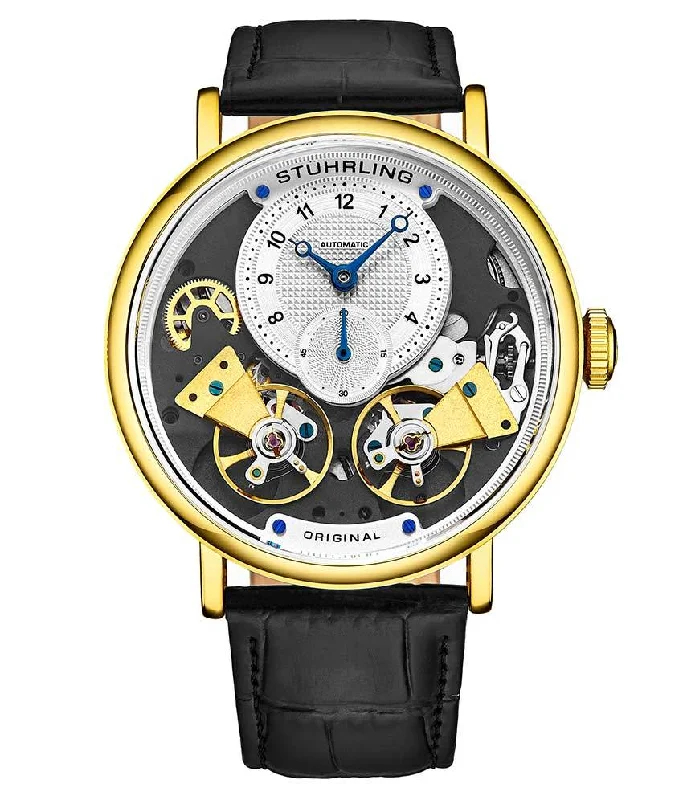 Men's Heritage Watch Engraved-Ares 3981 Automatic 43mm Skeleton