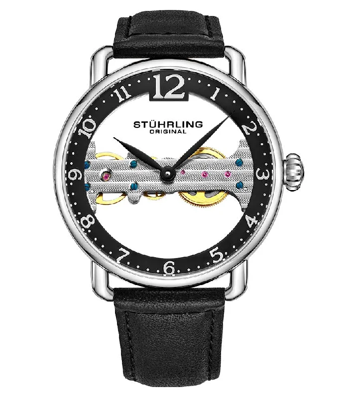 Men's Heritage Watch Sale-Bridge 3914 Mechanical 42mm Skeleton